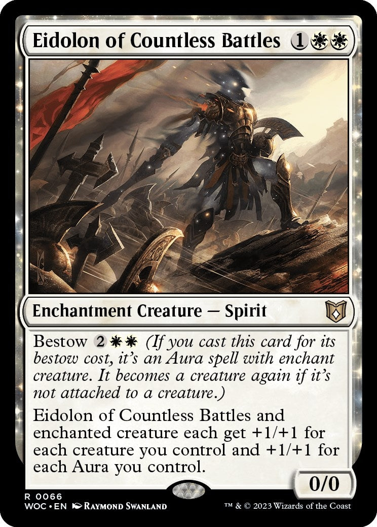 Image for Eidolon of Countless Battles (66) (WOC) - Magic: The Gathering