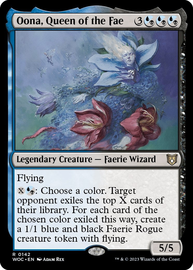 Image for Oona, Queen of the Fae (142) (WOC) - Magic: The Gathering