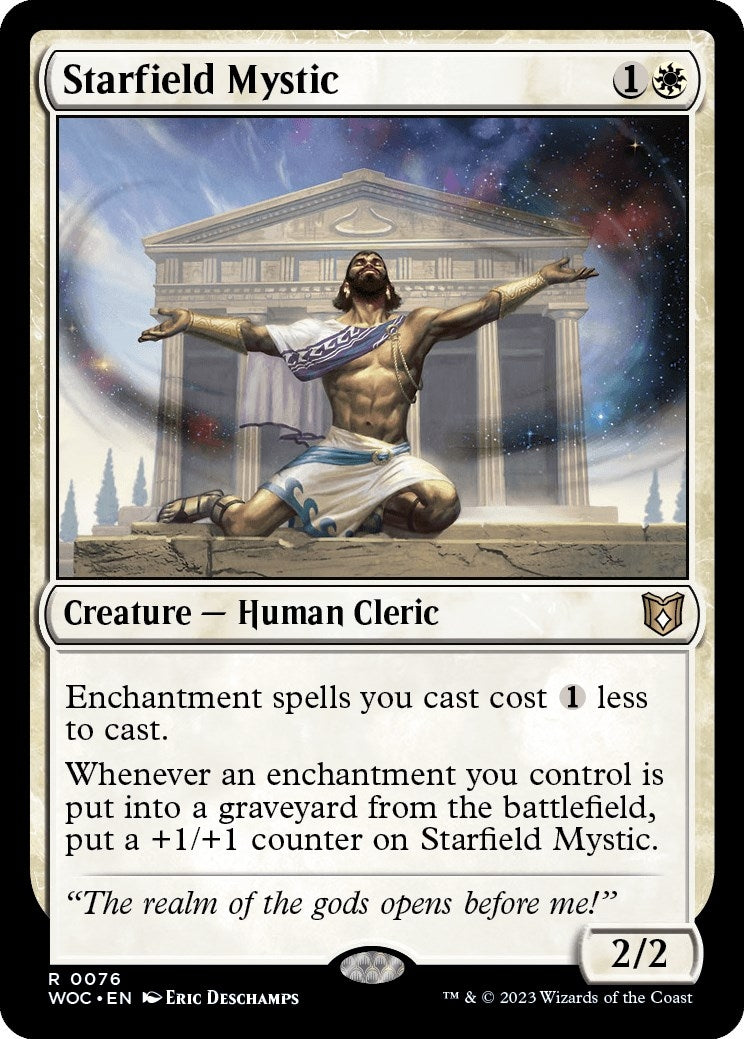 Image for Starfield Mystic (76) (WOC) - Magic: The Gathering