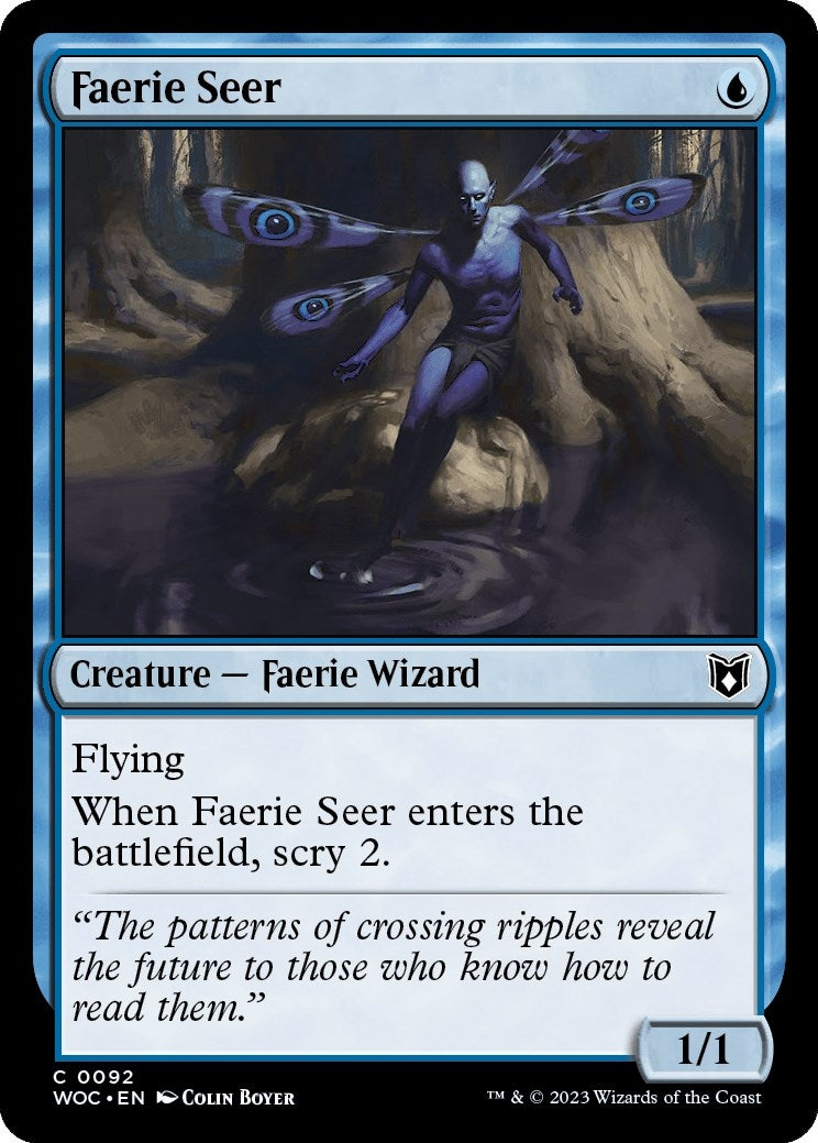 Image for Faerie Seer (92) (WOC) - Magic: The Gathering