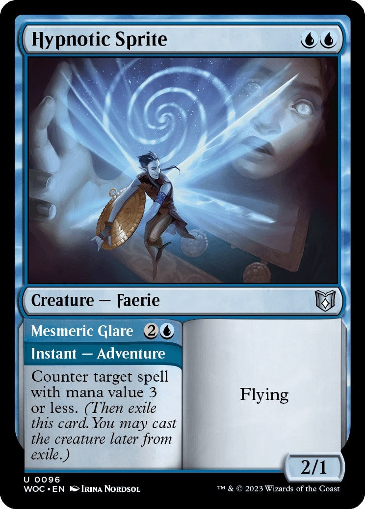 Image for Hypnotic Sprite (96) (WOC) - Magic: The Gathering