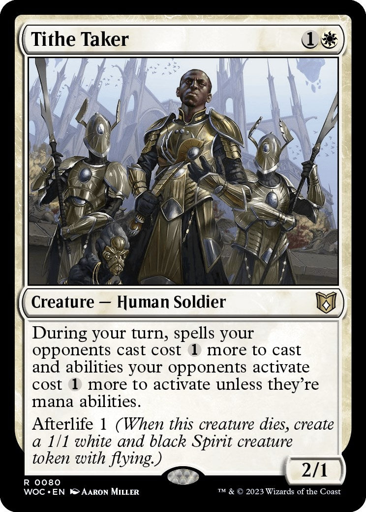 Image for Tithe Taker (80) (WOC) - Magic: The Gathering
