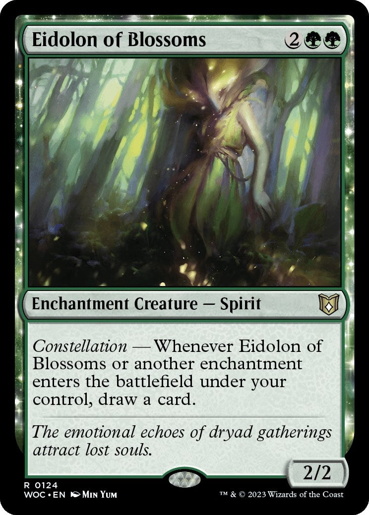 Image for Eidolon of Blossoms (124) (WOC) - Magic: The Gathering