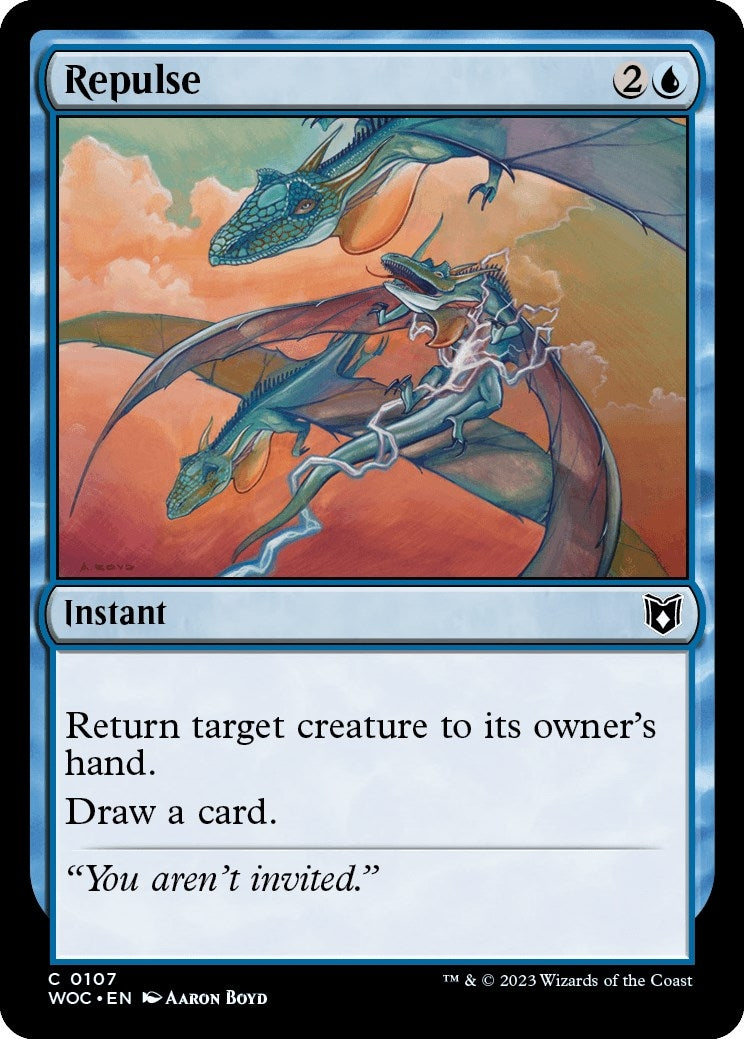 Image for Repulse (107) (WOC) - Magic: The Gathering