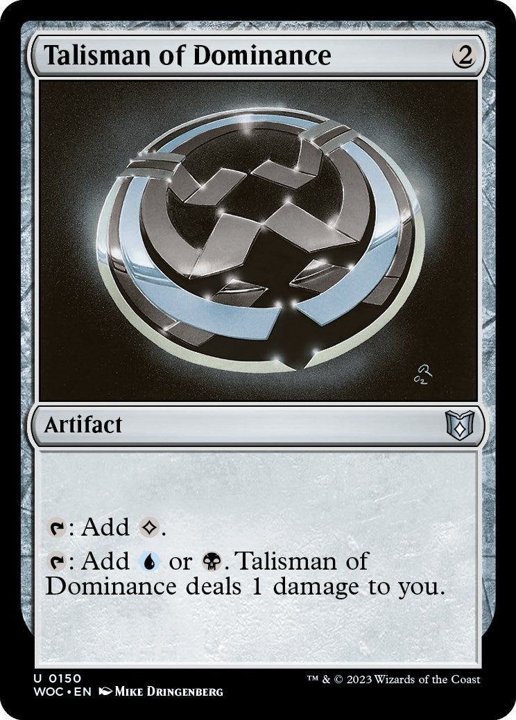 Image for Talisman of Dominance (150) (WOC) - Magic: The Gathering