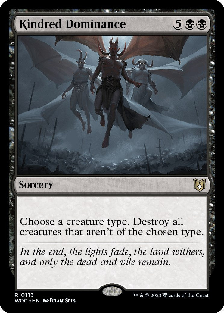 Image for Kindred Dominance (113) (WOC) - Magic: The Gathering