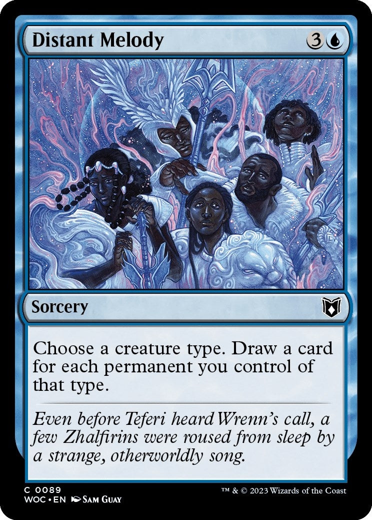Image for Distant Melody (89) (WOC) - Magic: The Gathering
