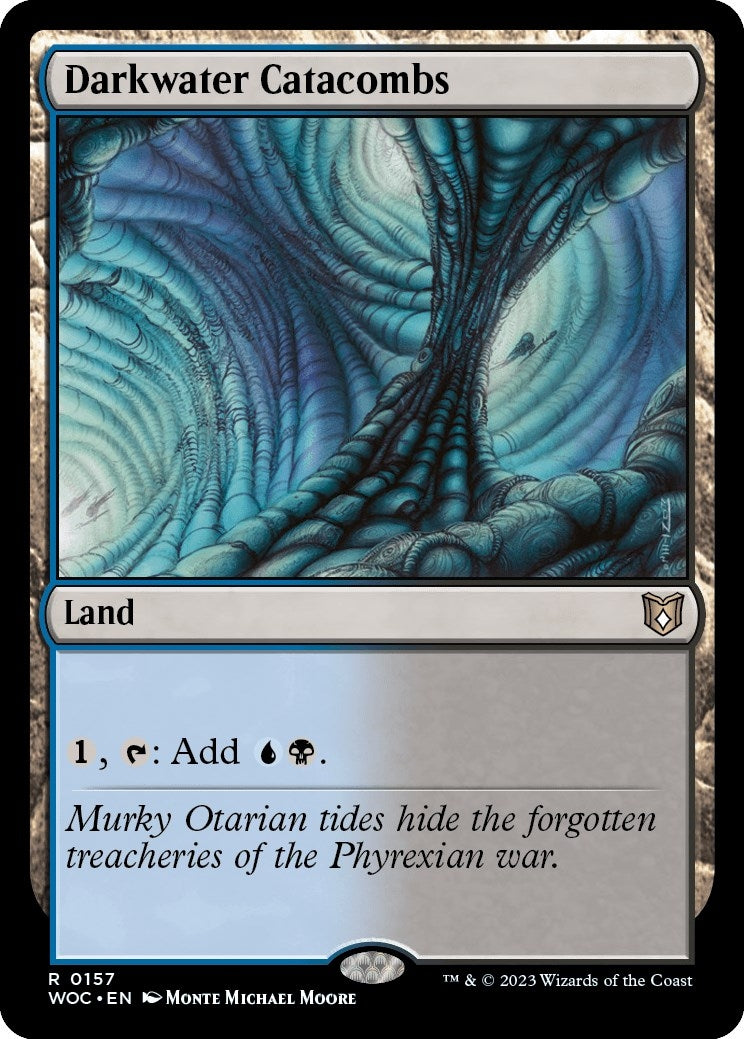 Image for Darkwater Catacombs (157) (WOC) - Magic: The Gathering