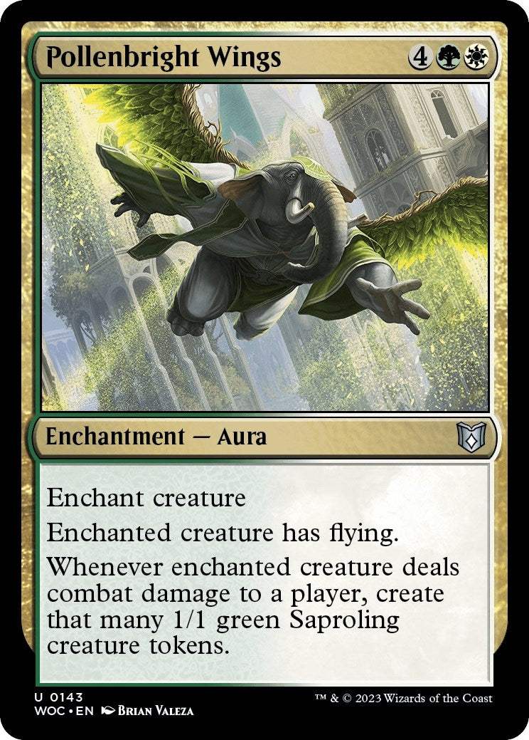 Image for Pollenbright Wings (143) (WOC) - Magic: The Gathering