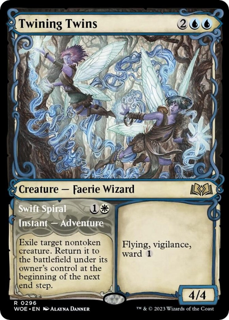 Image for Twining Twins (Showcase) (296) (WOE) - Magic: The Gathering