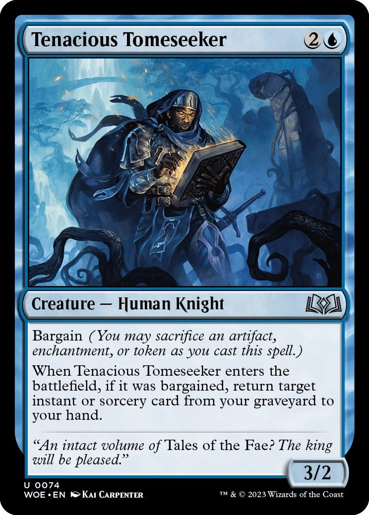 Image for Tenacious Tomeseeker (74) (WOE) - Magic: The Gathering