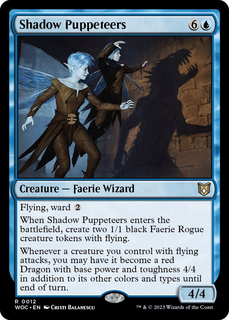 Image for Shadow Puppeteers (12) (WOC) - Magic: The Gathering