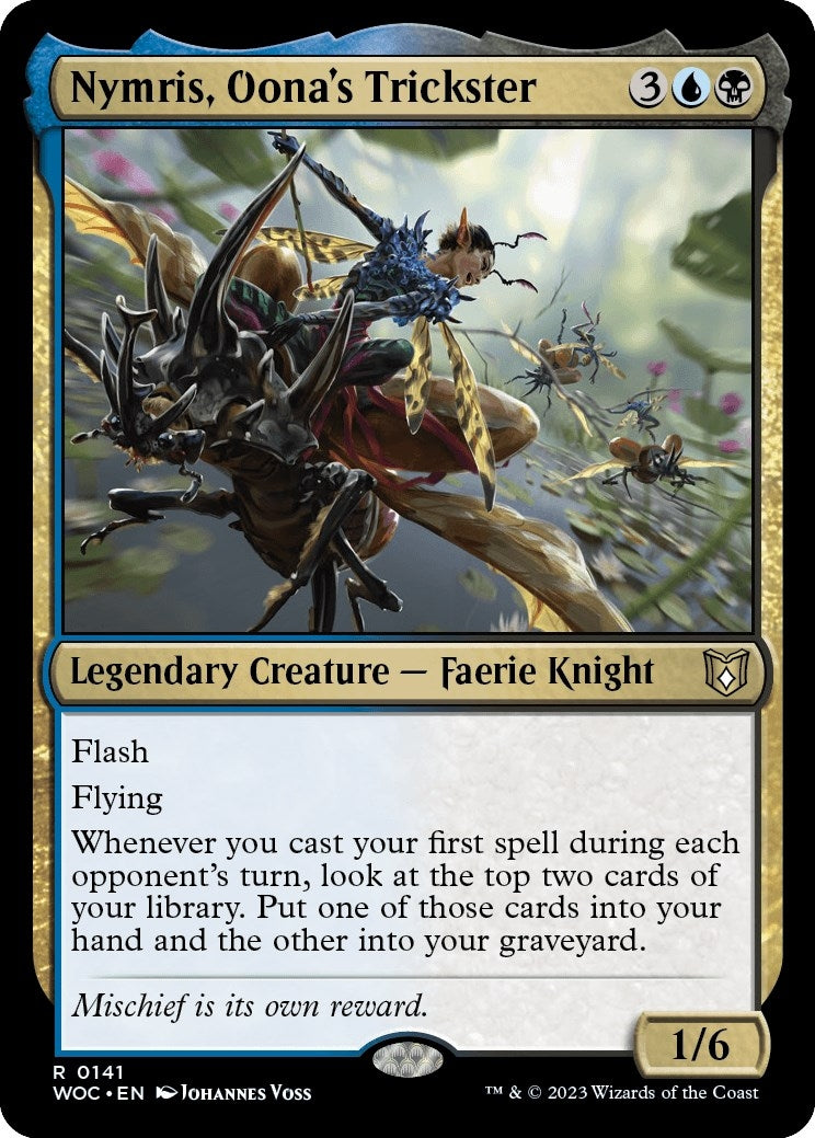 Image for Nymris, Oona's Trickster (141) (WOC) - Magic: The Gathering