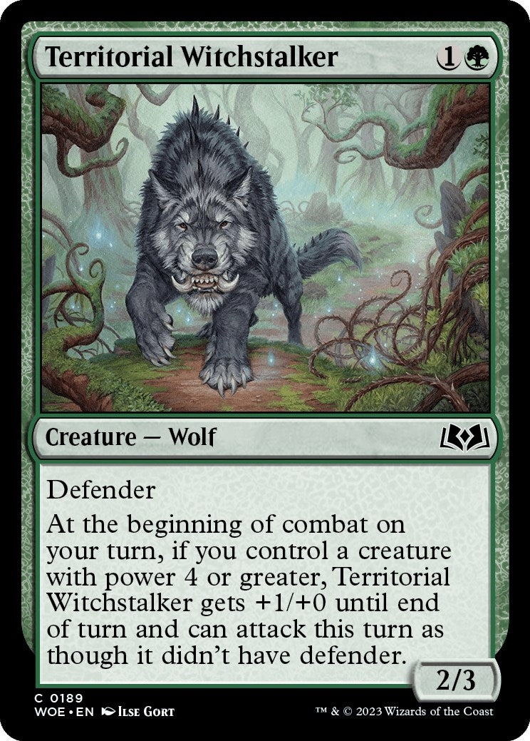 Image for Territorial Witchstalker (189) (WOE) - Magic: The Gathering