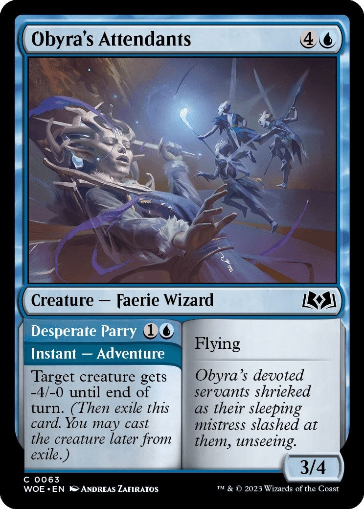 Image for Obyra's Attendants (63) (WOE) - Magic: The Gathering