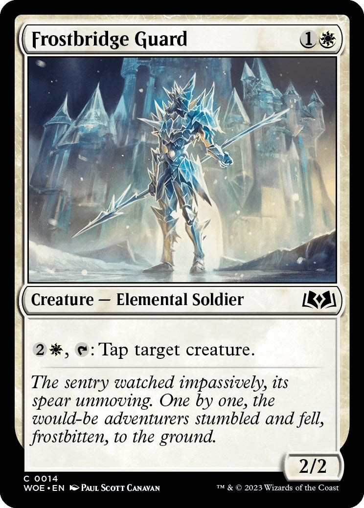 Image for Frostbridge Guard (14) (WOE) - Magic: The Gathering