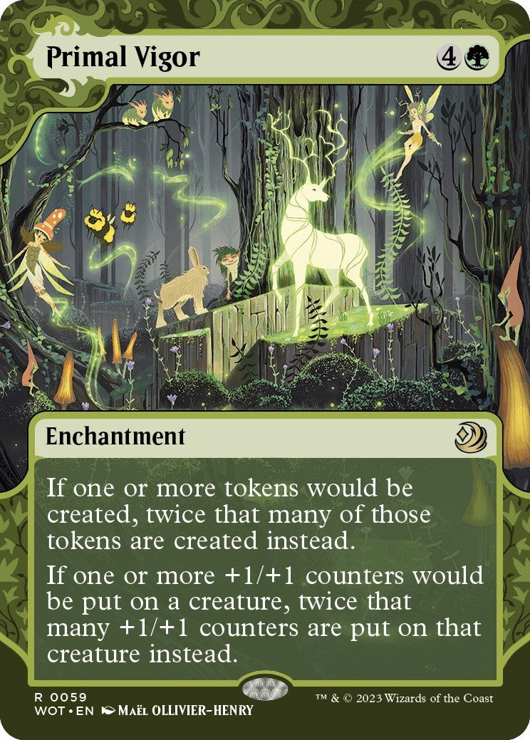 Image for Primal Vigor (59) (WOT) - Magic: The Gathering
