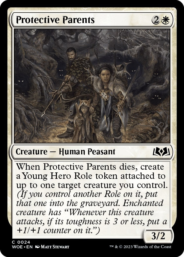 Image for Protective Parents (24) (WOE) - Magic: The Gathering