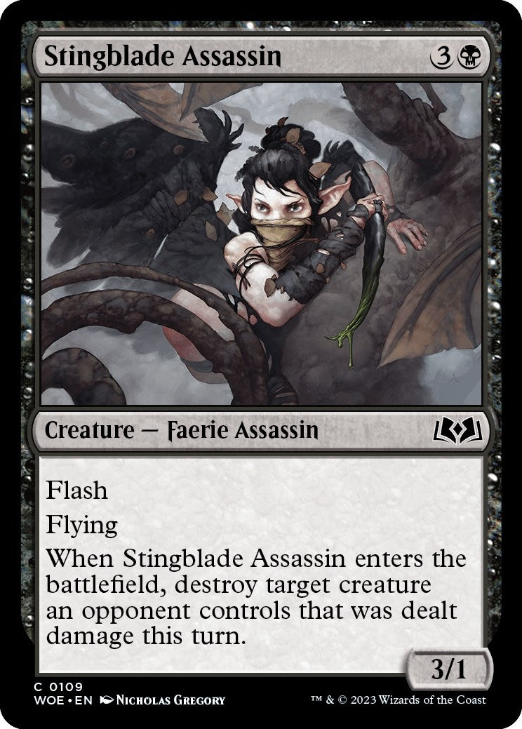 Image for Stingblade Assassin (109) (WOE) - Magic: The Gathering