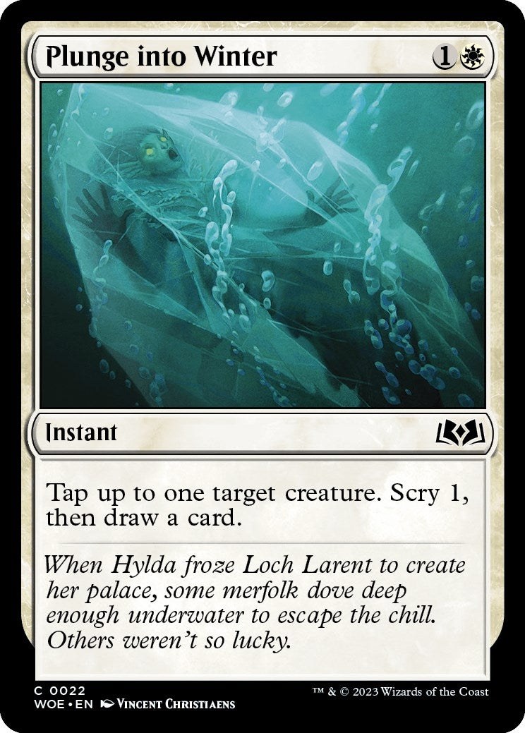Image for Plunge into Winter (22) (WOE) - Magic: The Gathering