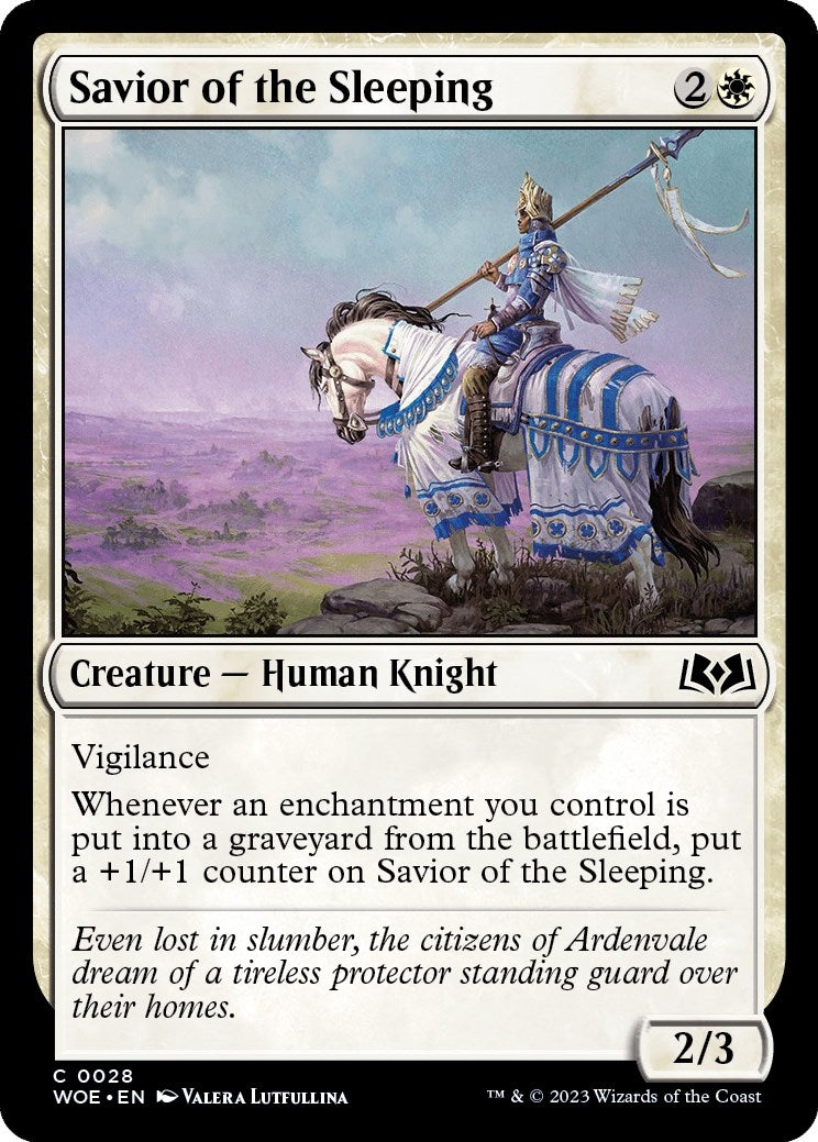 Image for Savior of the Sleeping (28) (WOE) - Magic: The Gathering