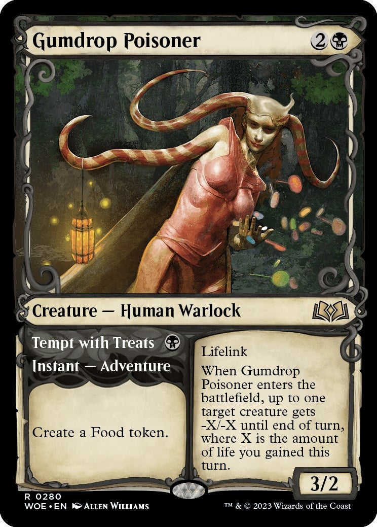 Image for Gumdrop Poisoner (Showcase) (280) (WOE) - Magic: The Gathering