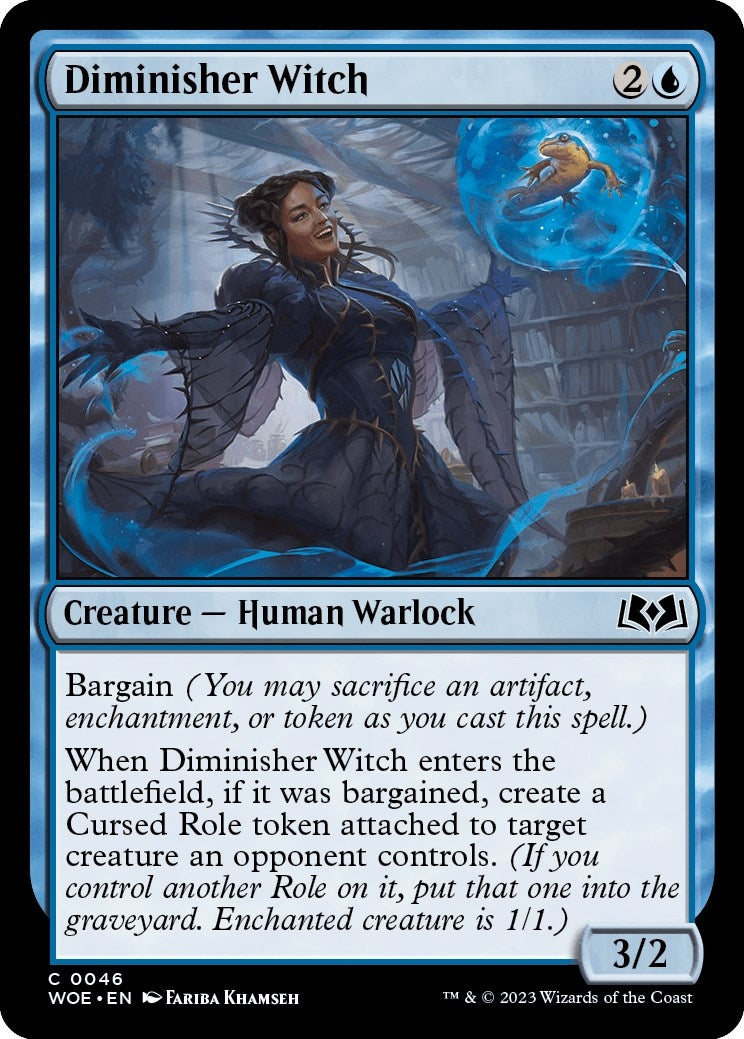 Image for Diminisher Witch (46) (WOE) - Magic: The Gathering