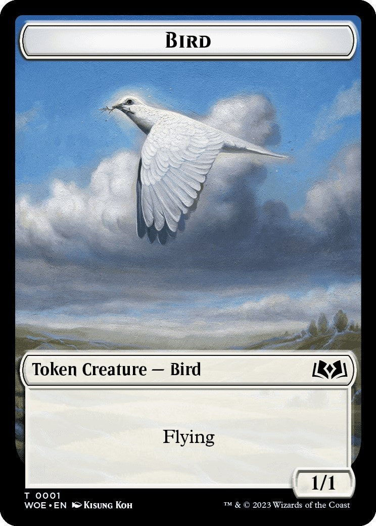 Image for Bird Token (1) (WOE) - Magic: The Gathering