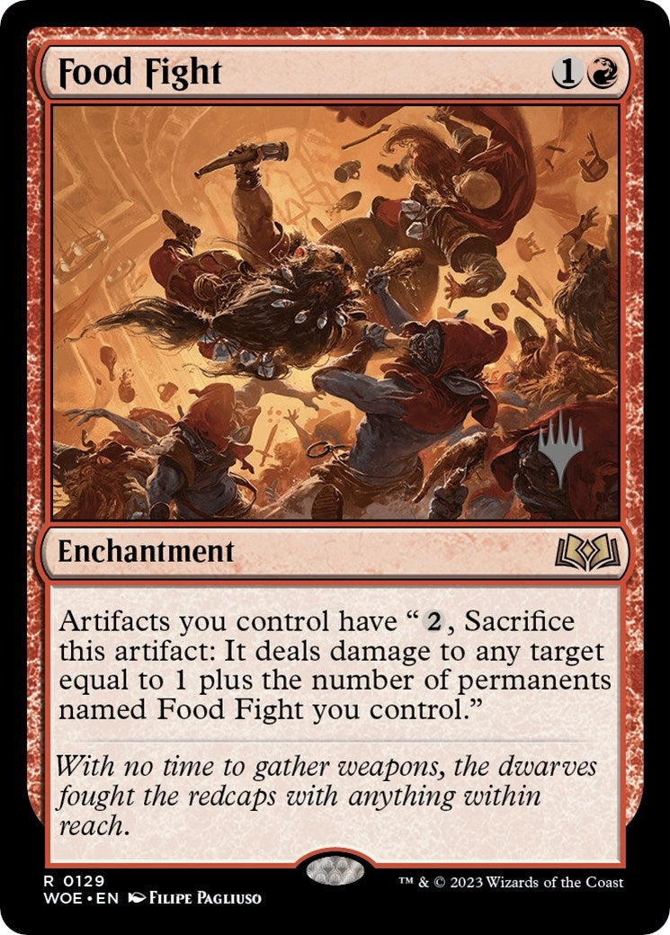 Image for Food Fight (129) (PPWOE) - Magic: The Gathering