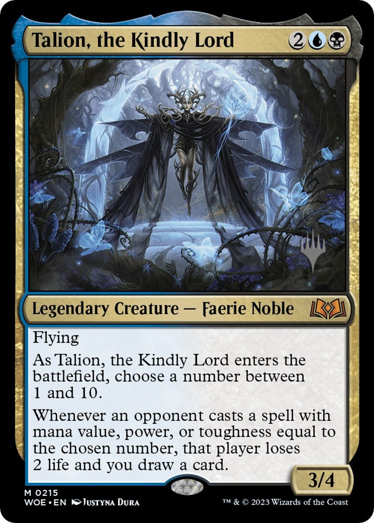 Image for Talion, the Kindly Lord (215) (PPWOE) - Magic: The Gathering