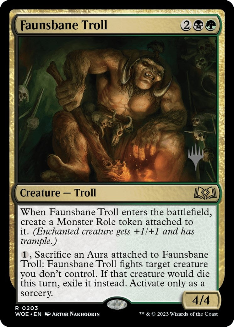 Image for Faunsbane Troll (203) (PPWOE) - Magic: The Gathering