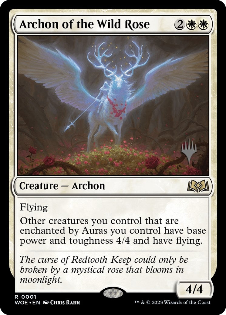 Image for Archon of the Wild Rose (1) (PPWOE) - Magic: The Gathering