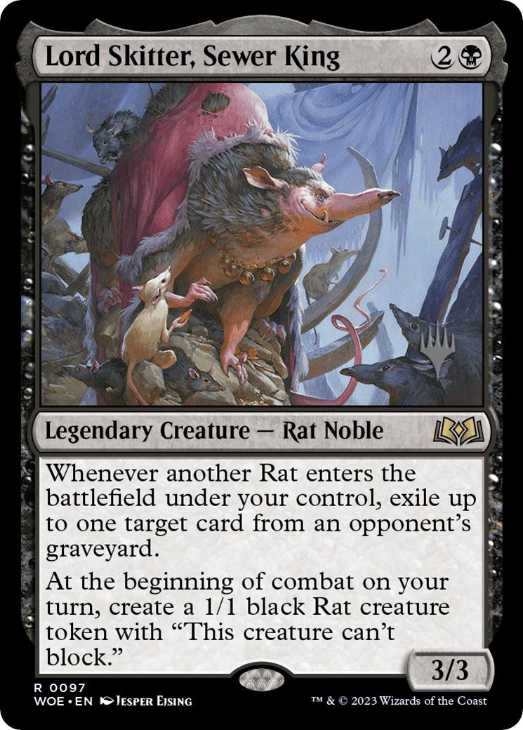Image for Lord Skitter, Sewer King (97) (PPWOE) - Magic: The Gathering
