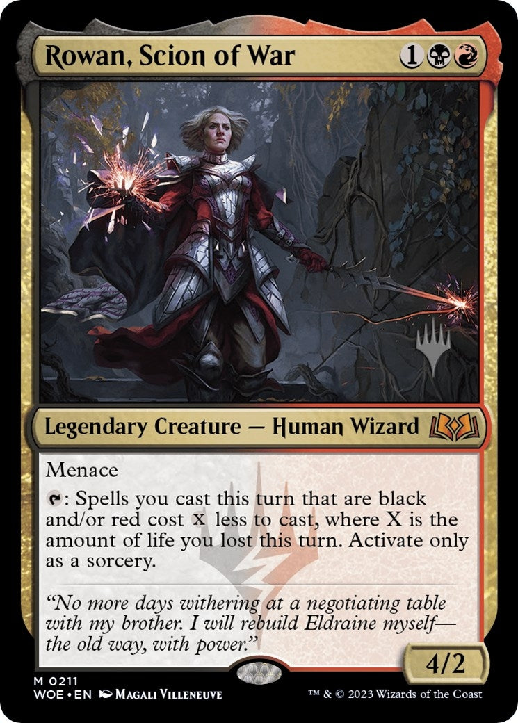 Image for Rowan, Scion of War (211) (PPWOE) - Magic: The Gathering