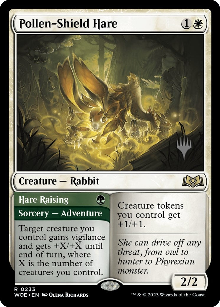 Image for Pollen-Shield Hare (233) (PPWOE) - Magic: The Gathering
