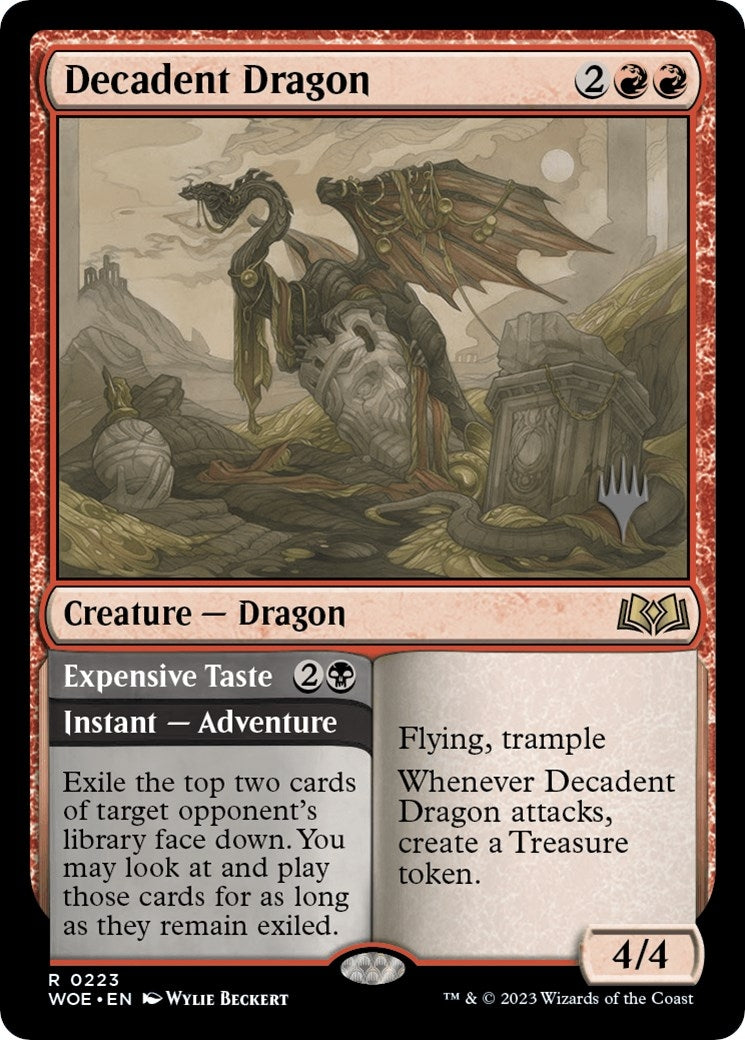 Image for Decadent Dragon (223) (PPWOE) - Magic: The Gathering