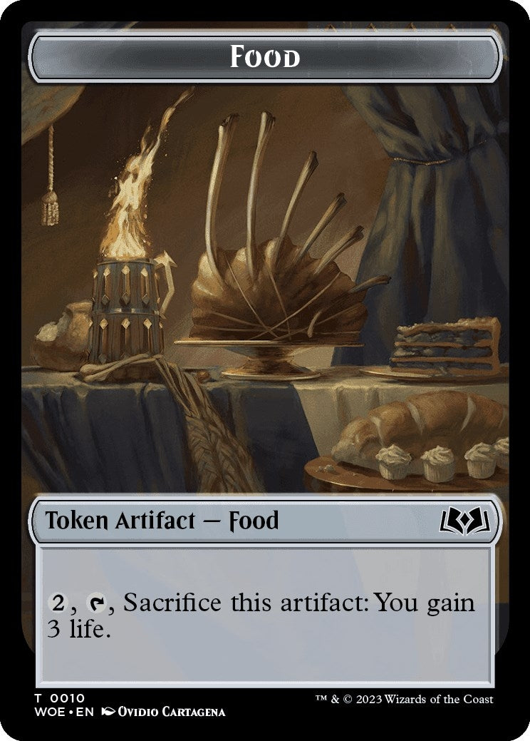 Image for Food Token (0010) (10) (WOE) - Magic: The Gathering