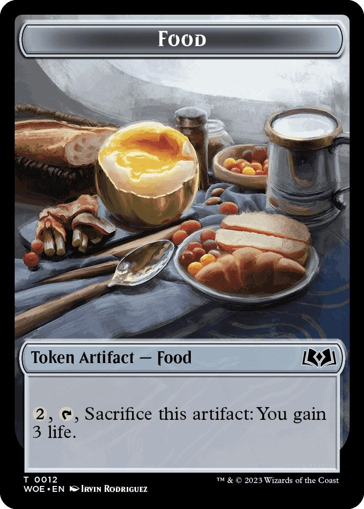 Image for Food Token (0012) (12) (WOE) - Magic: The Gathering