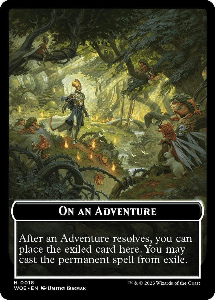 Image for Emblem - On an Adventure (18) (WOE) - Magic: The Gathering