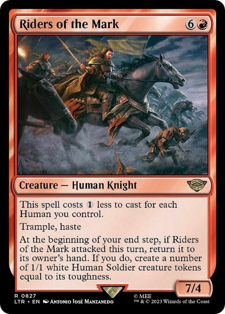 Image for Riders of the Mark (827) (LTR) - Magic: The Gathering