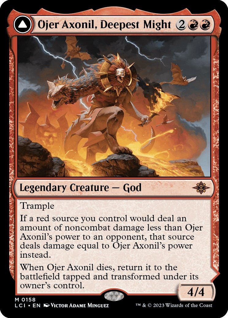 Image for Ojer Axonil, Deepest Might (158) (LCI) - Magic: The Gathering