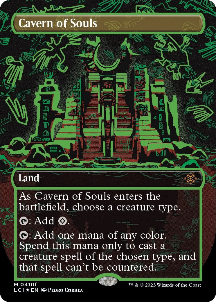 Image for Cavern of Souls (0410f) (Borderless) (410f) (LCI) - Magic: The Gathering