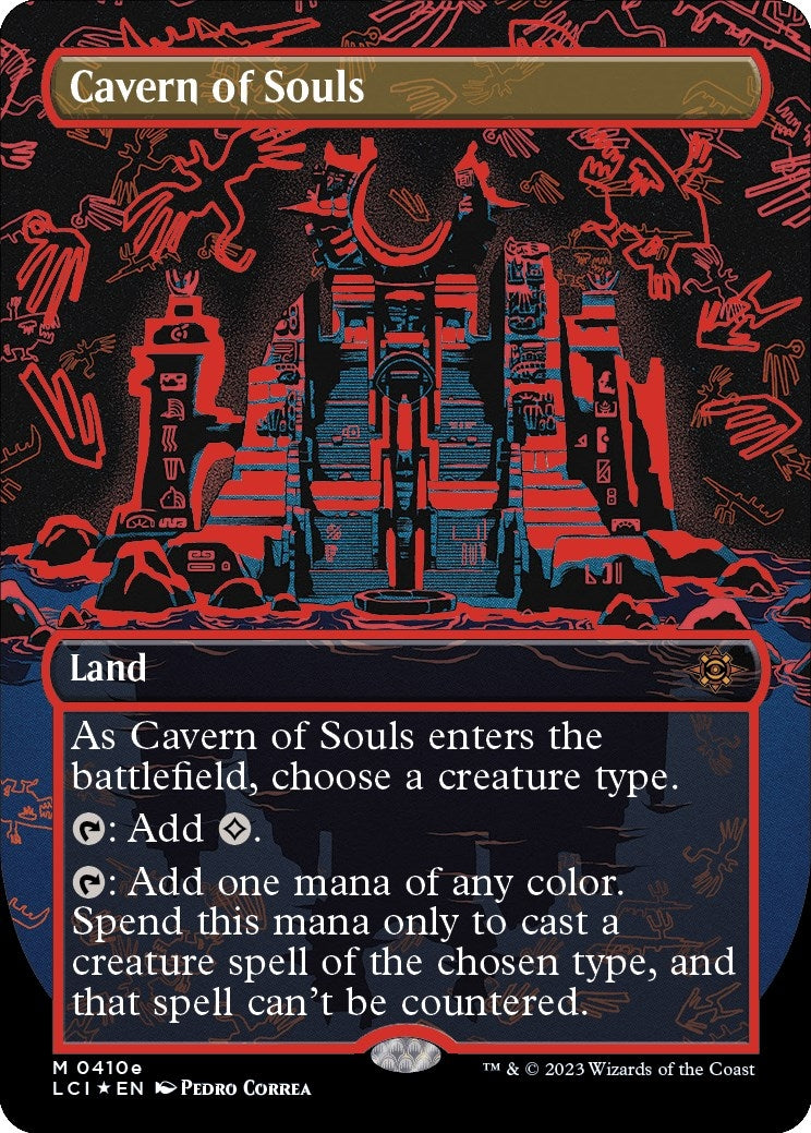 Image for Cavern of Souls (0410e) (Borderless) (410e) (LCI) - Magic: The Gathering