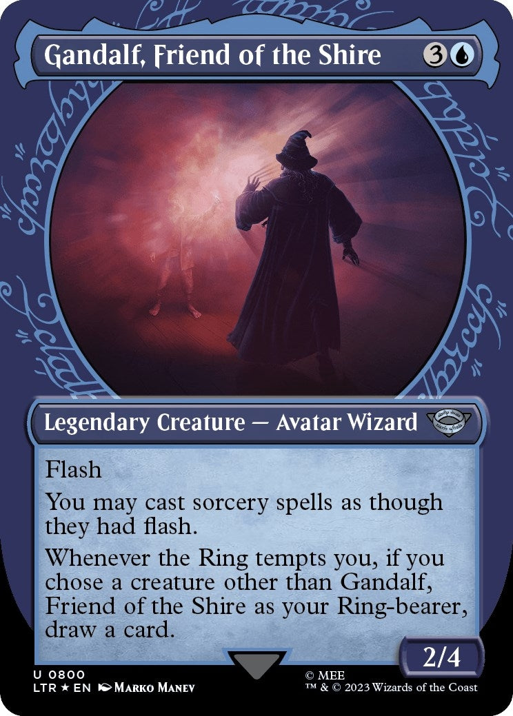 Image for Gandalf, Friend of the Shire (Showcase) (Surge Foil) (800) (LTR) - Magic: The Gathering