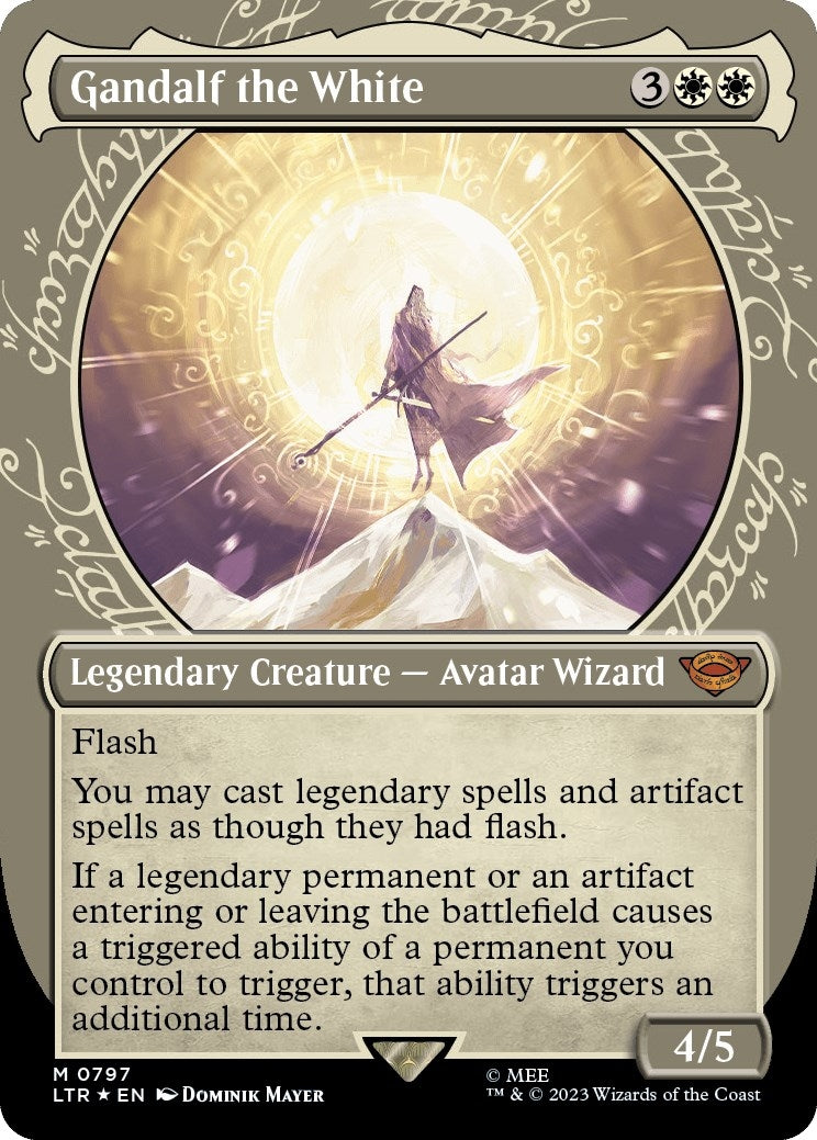 Image for Gandalf the White (Showcase) (Surge Foil) (797) (LTR) - Magic: The Gathering