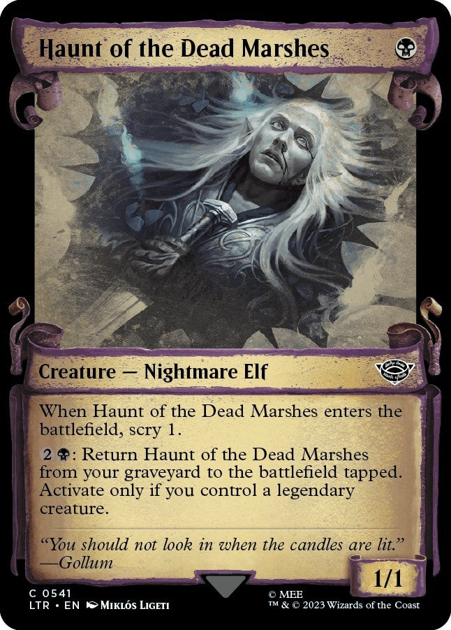 Image for Haunt of the Dead Marshes (Showcase Scrolls) (541) (LTR) - Magic: The Gathering