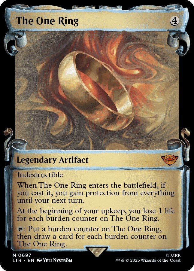 Image for The One Ring (Showcase Scrolls) (697) (LTR) - Magic: The Gathering
