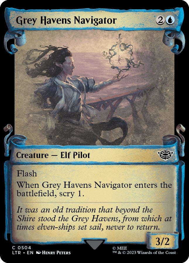 Image for Grey Havens Navigator (Showcase Scrolls) (504) (LTR) - Magic: The Gathering