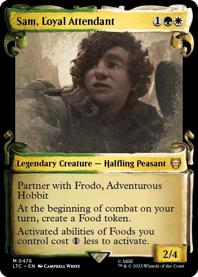 Image for Sam, Loyal Attendant (Showcase Scrolls) (476) (LTC) - Magic: The Gathering