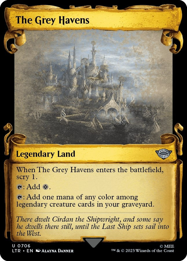 Image for The Grey Havens (Showcase Scrolls) (706) (LTR) - Magic: The Gathering